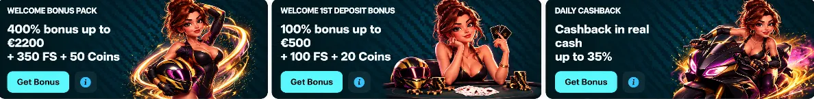 tiffanyluck casino welcome pack